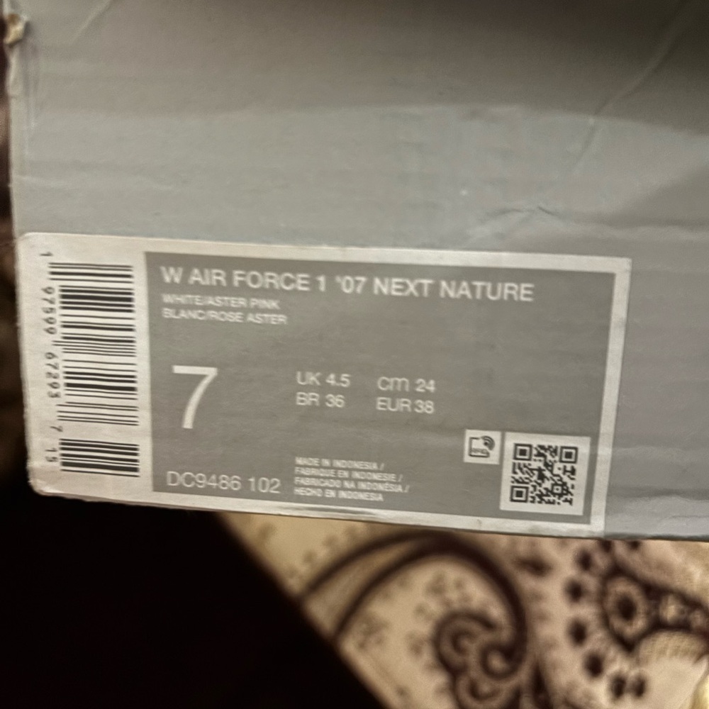 Nike Air Force 1 '07 Next Nature White Pink
